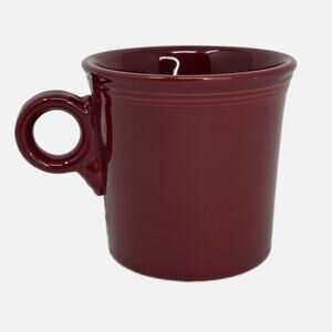 Fiesta Ware Coffee Cup Mug Homer Laughlin HLC Ring Handle CINNABAR
